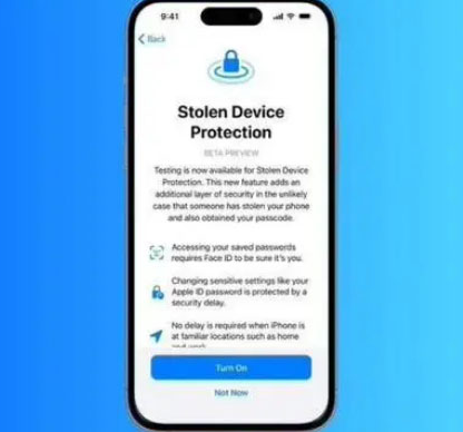 宜春苹果授权维修店分享被盗设备保护功能开启方法 