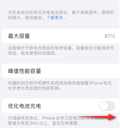 宜春苹果15维修分享iPhone15充电到80%就充不进电了怎么办 