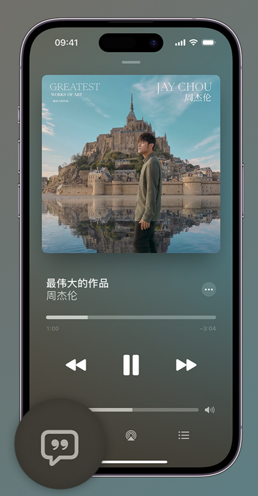 宜春iphone维修分享如何在iPhone上使用Apple Music全新唱歌功能 