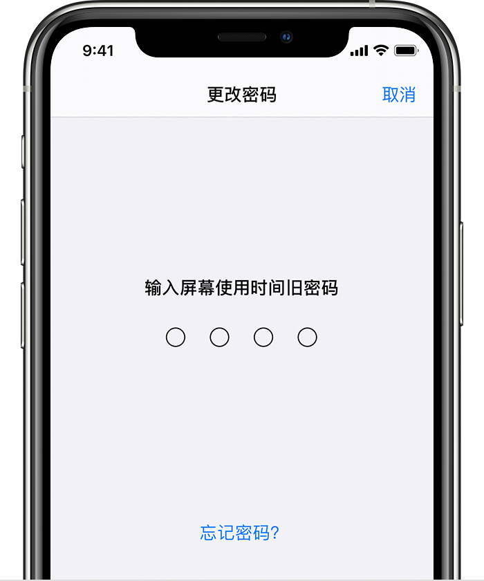 宜春苹果手机维修分享iOS 14 忘记屏幕使用时间密码怎么办 
